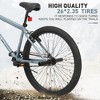 Vynxaria 26-Inch Balance Bikes - Blue Single Speed Kids Bicycle with Double Disc Brakes for Ages 12+ - 3 of 4