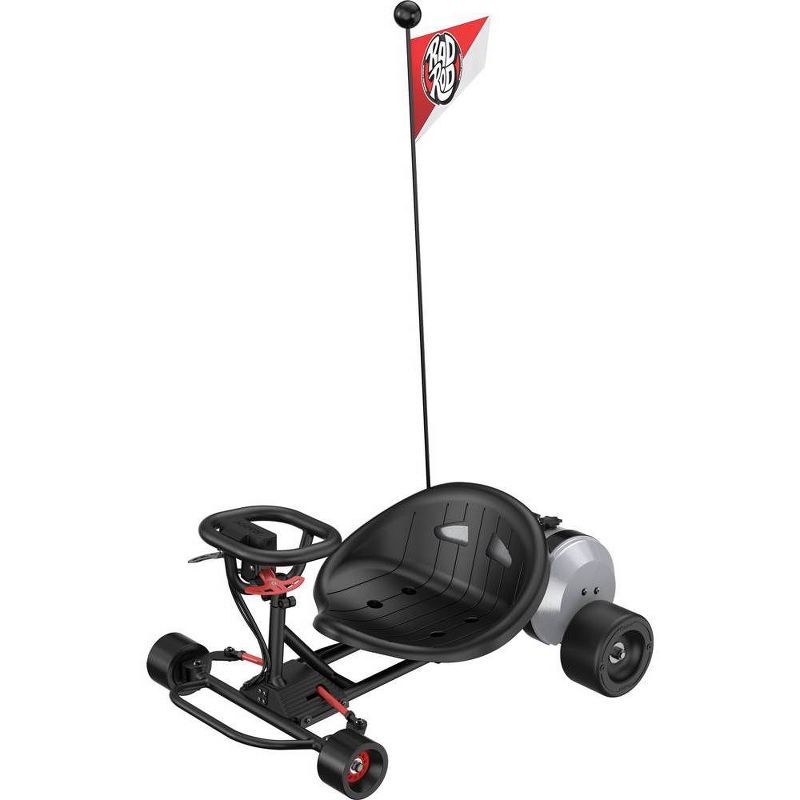 Razor Ground Force RAD ROD Mini Electric Go-Kart - Black/Red, 3 of 11