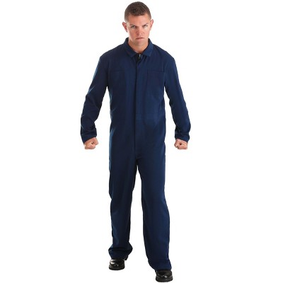 HalloweenCostumes.com Men's Blue Mechanic Coveralls Costume