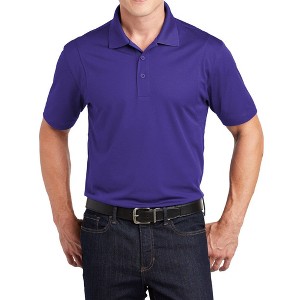 Mafoose Men's Short Sleeve Tall Micropique Sport-Wick Moisture-Wicking Polo T-shirt - 1 of 4