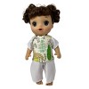 Doll Clothes Superstore Jungle Print Pant Set Fits 14 Inch Baby Alive And Little Baby Dolls - 3 of 4