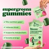 BLOOM NUTRITION Greens & Superfoods Supergreens Gummies - Strawberry Kiwi - 12 servings - 3 of 4