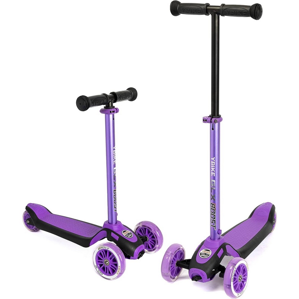 YBIKE GLX Boost Kick Scooter - Purple