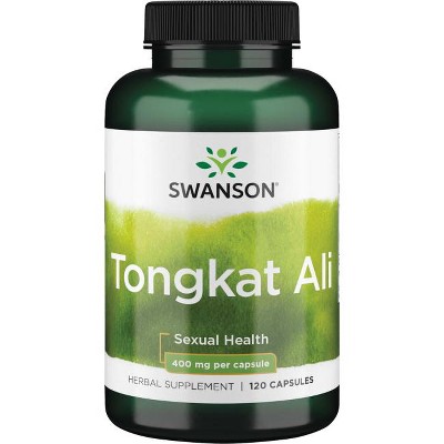 Swanson Herbal Supplements Tongkat Ali 400 mg Capsule 120ct.