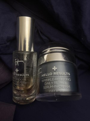 It Cosmetics Hello Results Wrinkle-reducing Daily Retinol Serum-in-cream -  Ulta Beauty : Target