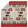Sparkle and Bash 100 Pack Napkins with Buffalo Plaid Design, Boy Themed Lumberjack Baby Shower Decorations, 6.5 In - 4 of 4