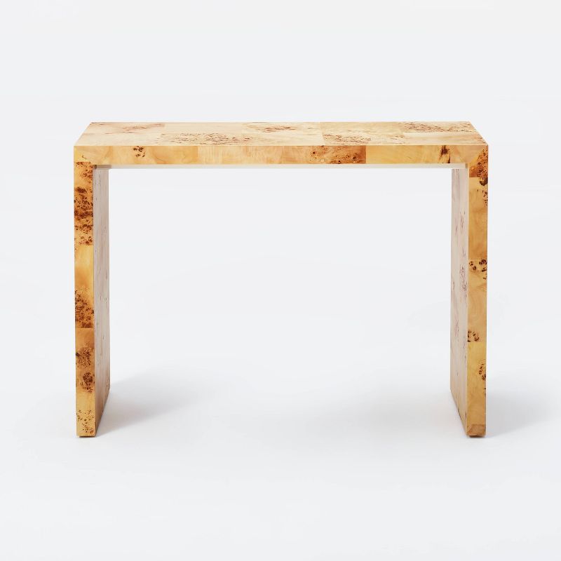Ogden Burled Wood Console Table - Threshold™ designed with Studio McGee, 3 of 14