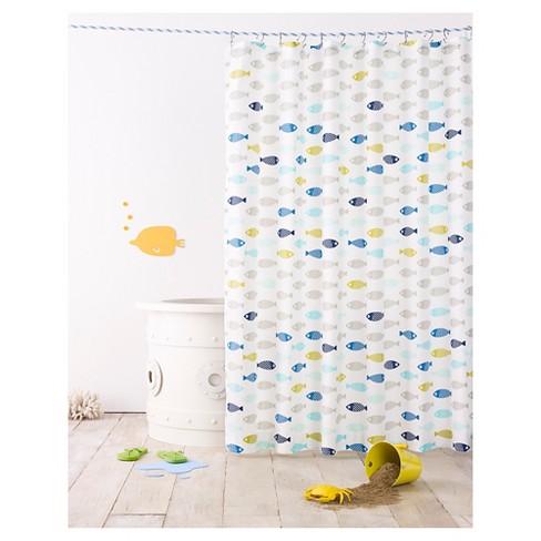 fish shower curtain