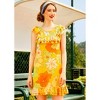 That Tropical 'Frilling' Mesh Mini Dress - 2 of 4