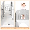 8-in-1 Kids Climber Slide Playset with Basketball Hoop Indoor Outdoor Playground For Boys Girls Birthday Xmas Gifts - 4 of 4