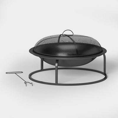 Weber clearance fire pit