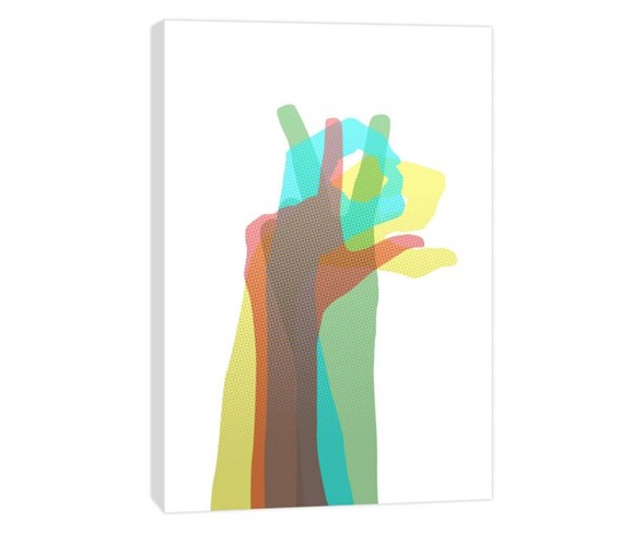 Love Language Decorative Canvas Wall Art 11"x14" - PTM Images