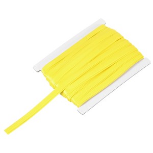Unique Bargains Satin Quilting Hemming Binding DIY Craft Double-Fold Bias Tape - 1 of 4