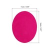Unique Bargains Oval Elbow Knee Iron-on Repair Patches for Clothing 4 Pcs - 2 of 4