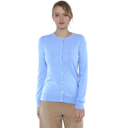 Cashmere Cardigan Sweaters for Women, Cashmere Button Front Long