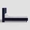 Austin Wingback Platform Bed in Luxe Velvet - Threshold™ - 3 of 4