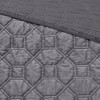 Sapphtopaz 3-Piece Velvet Geometric Quilt Set, Full/Queen Comforter Set, Bedding with 2 Shams for Women, Men, Kids & Teens - 2 of 4