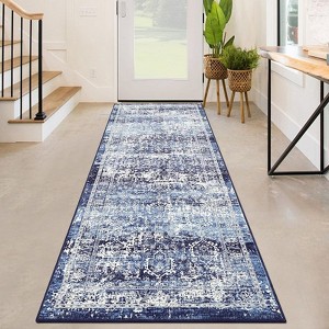 Coolmee Rug for Living Room Vintage Rug Non Slip Large Area Rug Soft Non Shedding Carpet for Bedroom Office Dining Room - 1 of 4