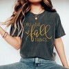 Simply Sage Market Women's All The Fall Things Short Sleeve Garment Dyed Tee - 2 of 4