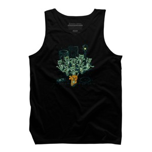 Men's Design By Humans Bad Past Lives By LetterQ Tank Top - 1 of 4