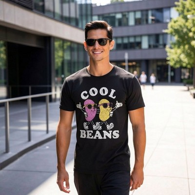 Мужские футболки Crazy Dog T-Shirts, Inc. Mens Funny T Shirts Cool Beans Holiday Sunday Candy Graphic Tee for Men - Crazy Dog Men's T Shirt For Holiday Holiday Black XL — фото 3