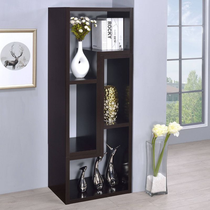 22" Velma 4 Shelf Multipurpose Modular Bookcase TV Stand – Coaster, 4 of 22