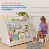 ECR4Kids Double-Sided Mobile Book Display with Storage, 1 - 3 of 4