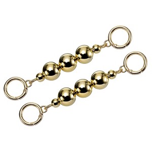Unique Bargains Pearl Short Chain Replacement for Women's Shoulder Handbags 2 Pcs - 1 of 4
