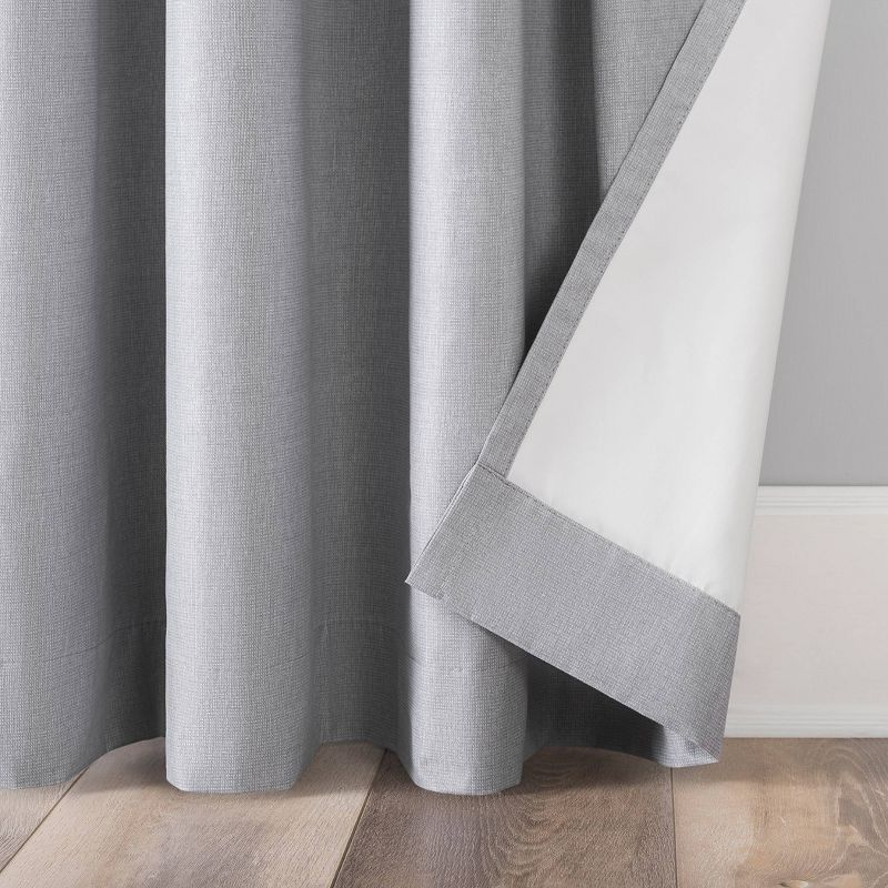Sun Zero 100% Blackout Duran Thermal Insulated Grommet Curtain Panel, 6 of 11