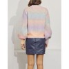 Women's KNIT OMBR√â CREWNECK SWEATER - J.NNA - 2 of 2