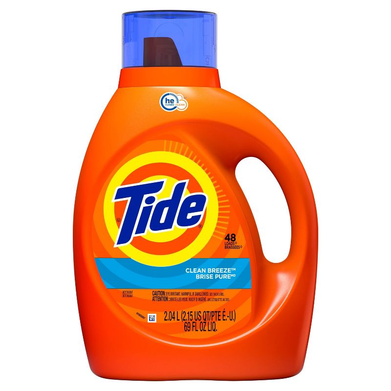 Tide Clean Breeze High Efficiency Liquid Laundry Detergent, 1 of 5