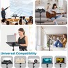 Laptop Stand,Projector Stand,Adjustable Height 26 to 63 in Laptop Tripod Stand, Portable Tripod Tall Floor for Office Home or Studio,360° 180° Swivel - 4 of 4