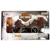 2021 Harley Davidson CVO Tri Glide Motorcycle Dark Red Metallic "H-D Custom" 1/12 Diecast Model Car by Maisto - 2 of 3
