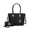 MKF Collection Vanessa Women's Fashion Tote & Wallet Set Handbag by Mia K - 2 of 4