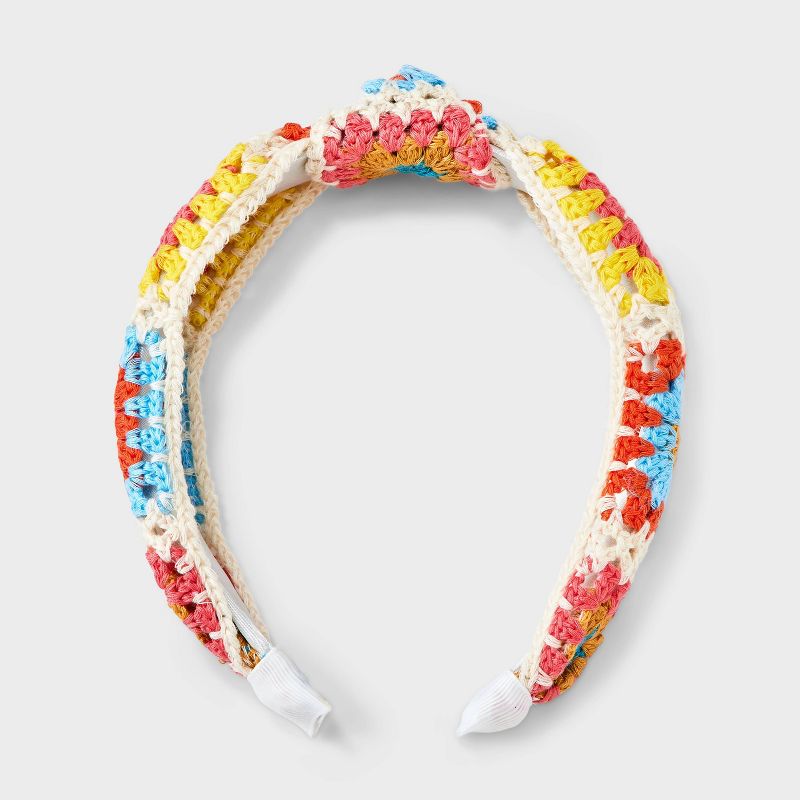 Girls&#39; Crochet Granny Squares Headband - art class&#8482;, 3 of 5
