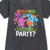 Girls' - Blue's Clues & You! - Witch Way To The Costume Party Graphic Short Sleeve Fleece Dress - 2 of 3