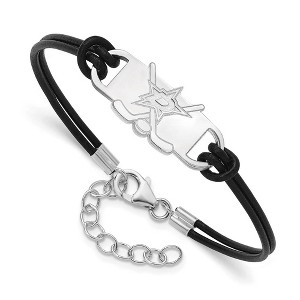 Black Bow Jewelry Sterling Silver Dallas Stars NHL charm Bracelet 7 Inch - 1 of 3
