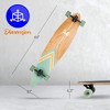 SereneLife Canadian Maple Deck Skateboard - Durable and Smooth Ride - 2 of 4