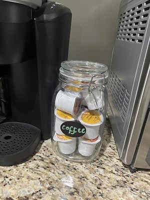 JoyJolt® Airtight Glass Storage Jars, 2ct.