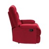 NicBex Recliner Chair with Pillowtop and Back Modern Living Room Chairs Arm Chair Lounge Chair Comfy Chair for Reading Room - 4 of 4