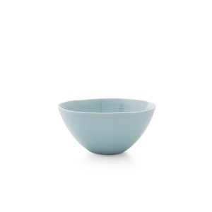 Portmeirion Sophie Conran Arbor All Purpose Bowl, Robin’s Egg – 6 Inch Stoneware Dining Bowl with Organic Shape & Soft Curved Design - 1 of 4