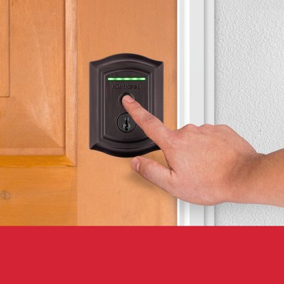 Venetian Bronze Wi-Fi Electronic Deadbolt with Touchscreen