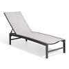 Crestlive Products Outdoor Pool Lounger Aluminum All-weather Adjustable Chaise Lounge Chair (Earth) - 2 of 4