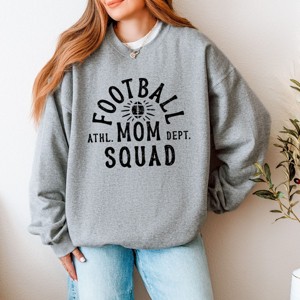 Simply Sage Market Women's Graphic Sweatshirt Football Mom Squad - 1 of 4