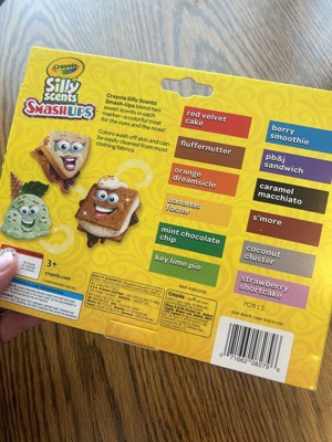 Crayola 10pk Silly Scents Smash Ups Slim Washable Markers : Target