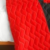 Slickblue Full/Queen, Soft Vermicelli Quilted Bedspread and Shams, Quilt Set, Design 1/2/3, TC Fabric, 3 Piece - 4 of 4