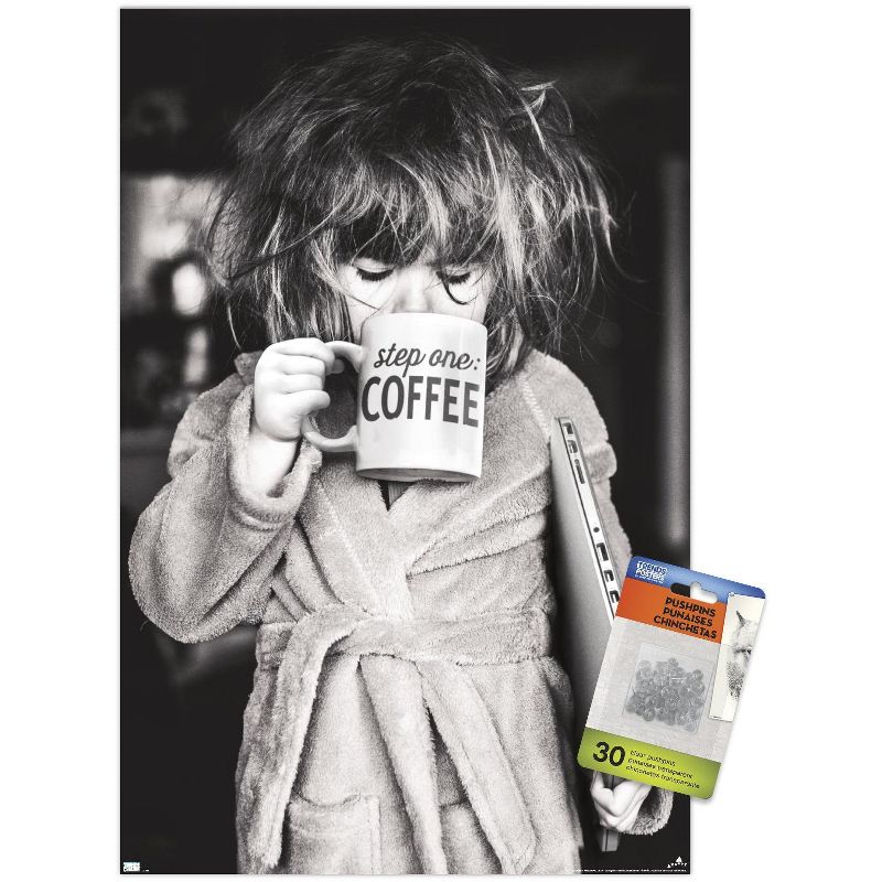 Trends International Avanti - Little Girl Coffee Mug Unframed Wall Poster Prints, 1 of 7
