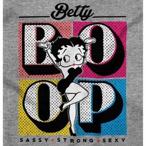 Betty Boop Classic Strong Cutie Womens Graphic T Shirt Tees Brisco Brands - 1 of 4