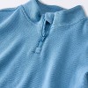 Baby Boys' 2pc Cozy Quarter Zip Top & Bottom Set - Cloud Island™ Blue - 3 of 4