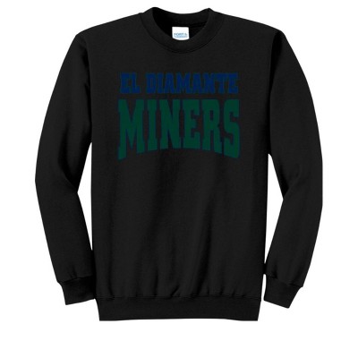 Adult El Diamante High School Miners Name Classic Fleece Crewneck